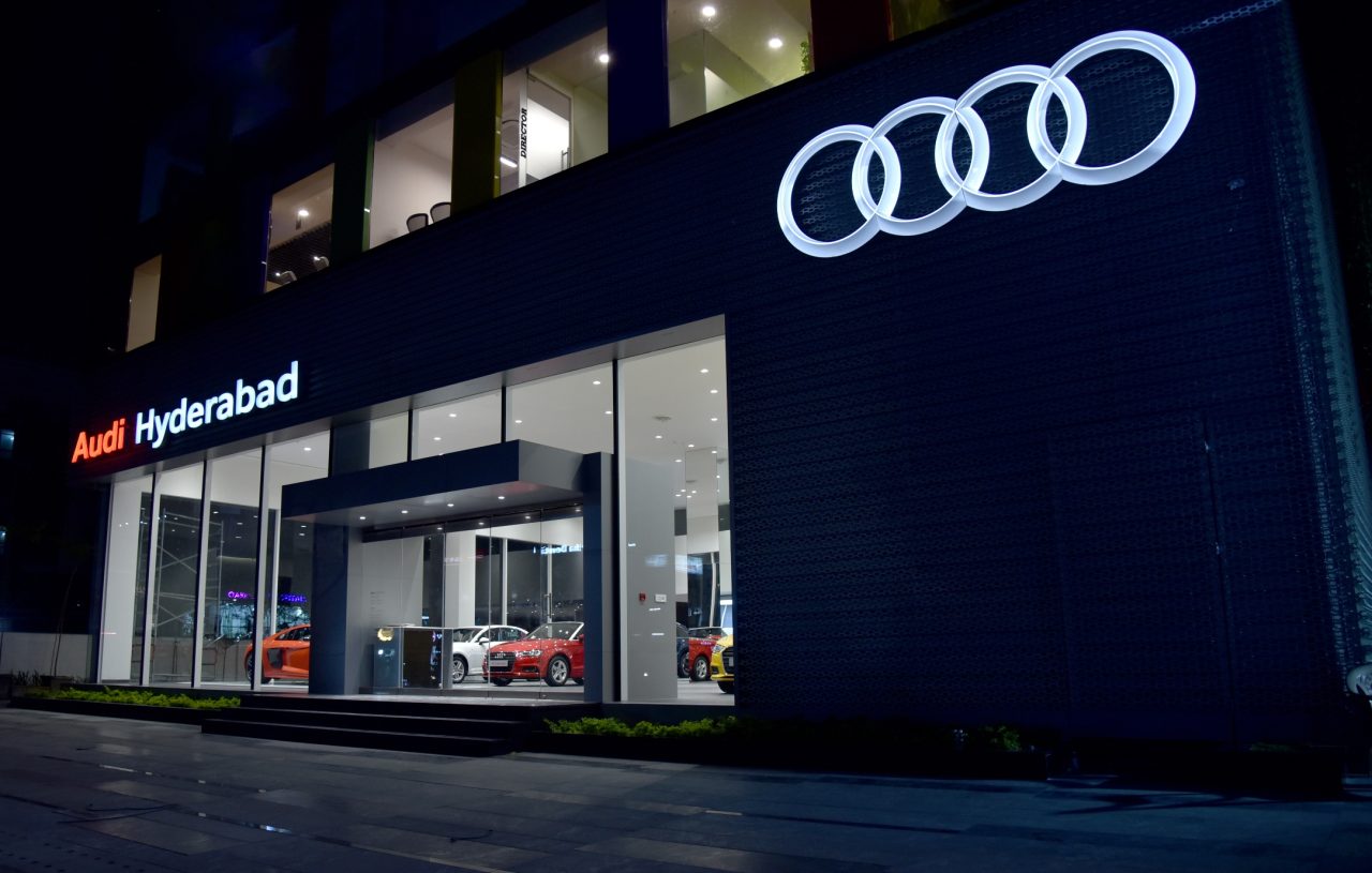 Audi India’s new showroom in Hyderabad opened Motoring World