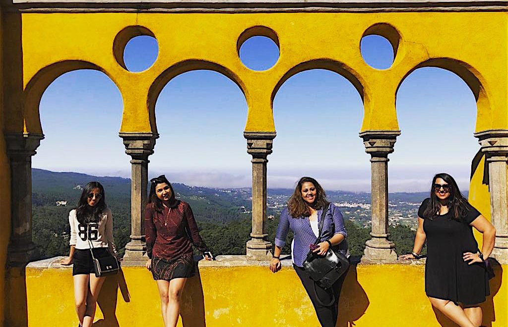 L-R: Aarti, Nicole, Ketaki, Rehnaz