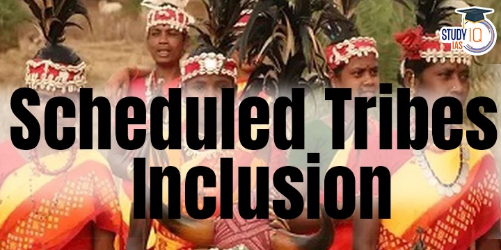 Scheduled Tribes Inclusion