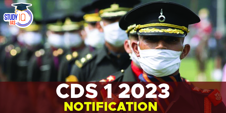 CDS 1 2023 Notification
