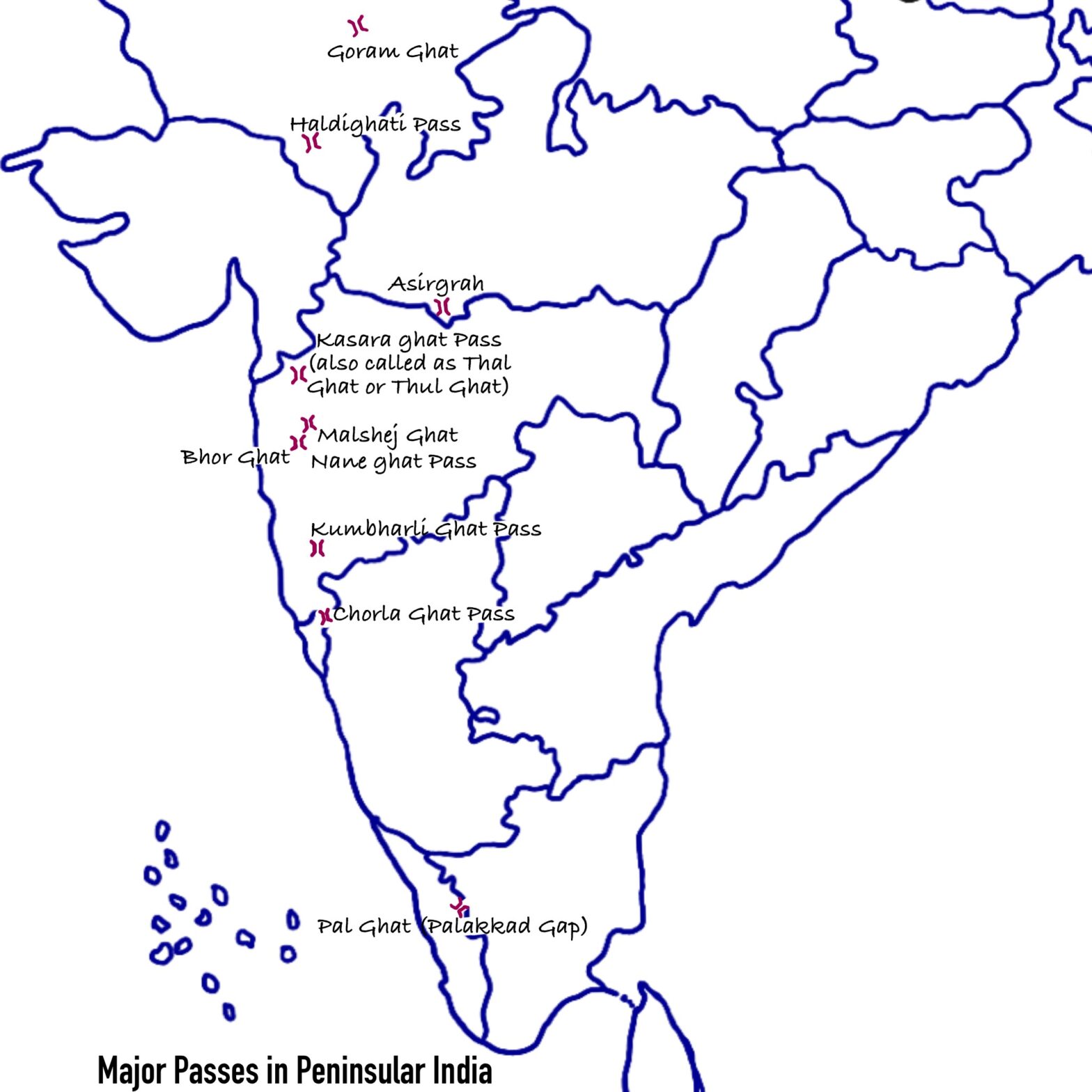 Important Mountain Passes In India Map State Wise List IMG 2434 1568x1568