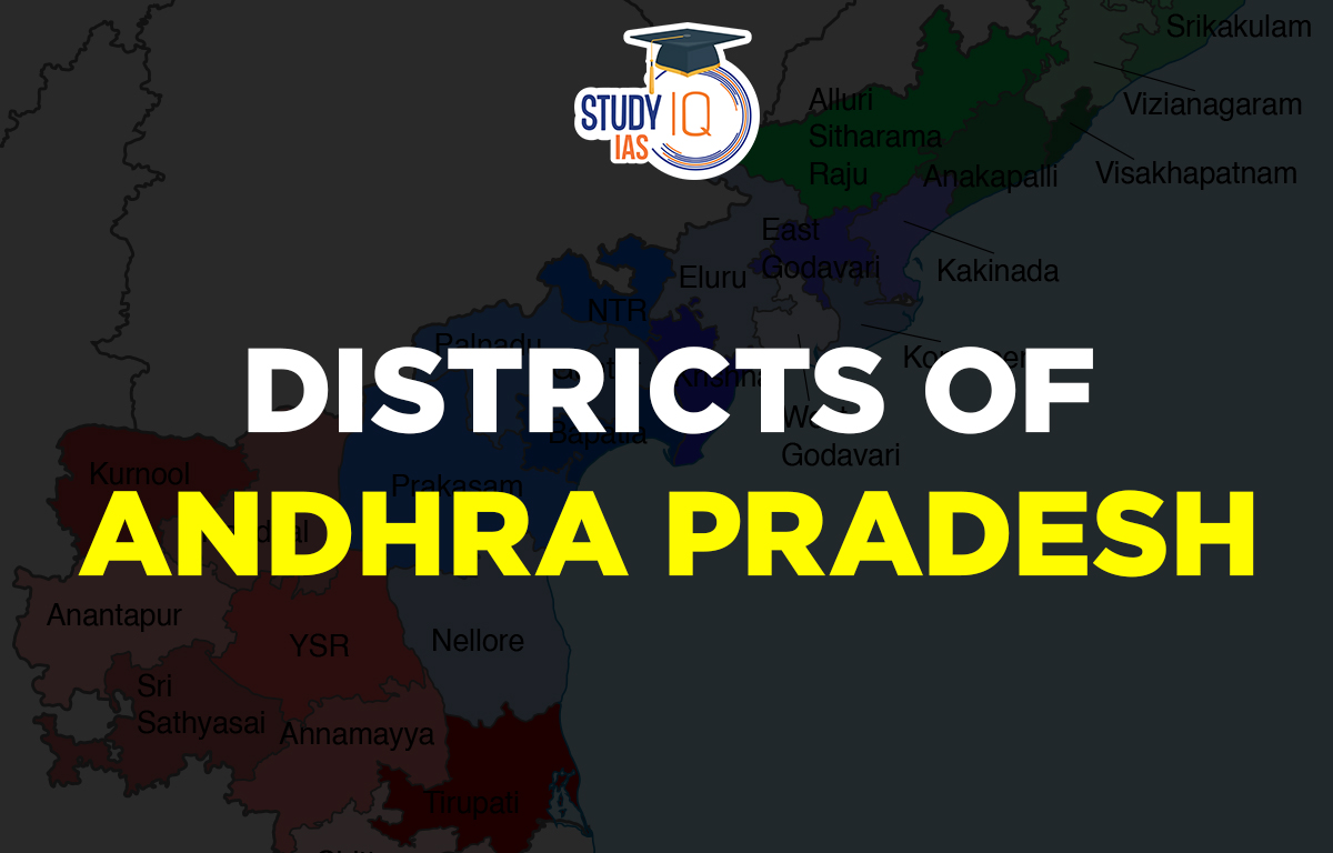 Districts of Andhra Pradesh & their Importance, Map, Names
