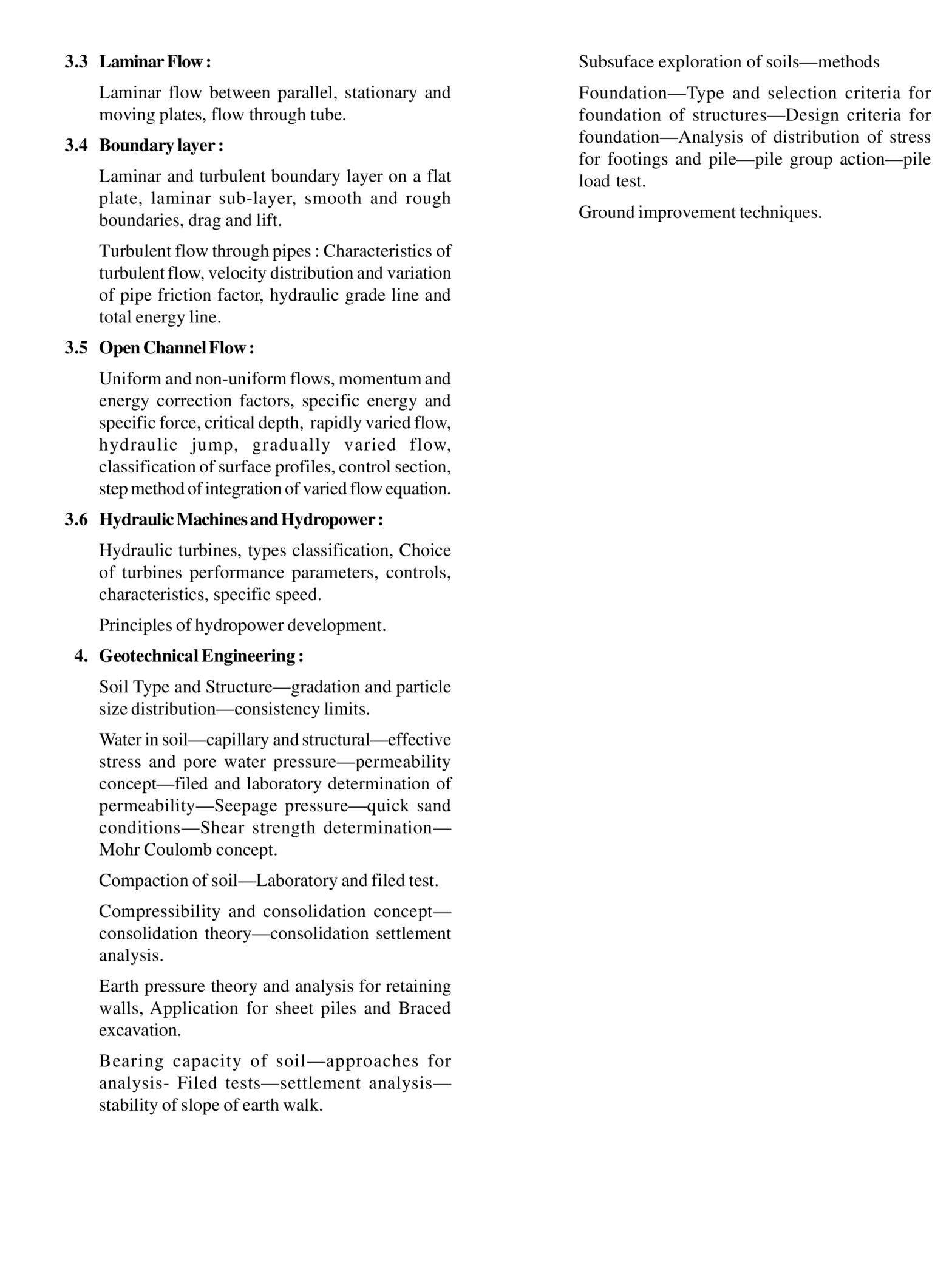 UPSC Civil Engineering Syllabus for IAS Mains 2023, Download PDF
