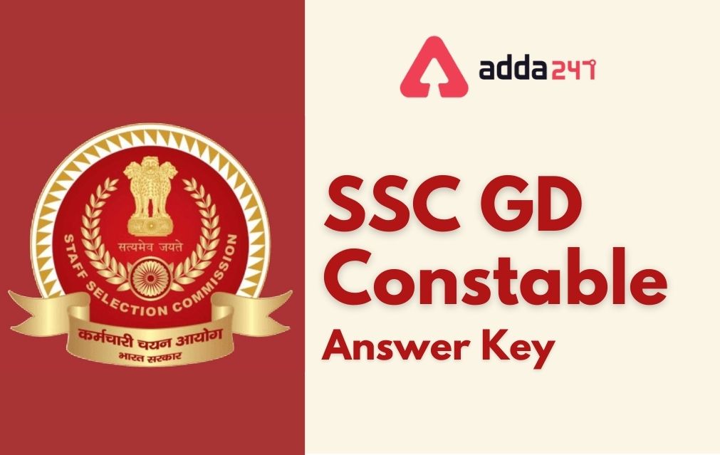 SSC GD Answer Key 2023, Constable Tier 1 Response Sheet » Sarkari Job
