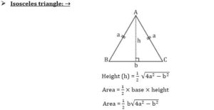 Mensuration Formula For 2D And 3D Shapes_110.1