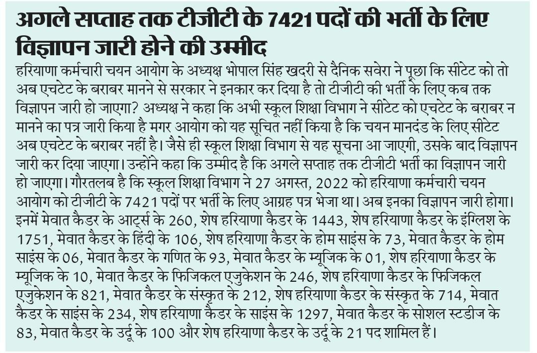 HSSC to Release 7421 TGT Recruitment 2022 Soon_40.1