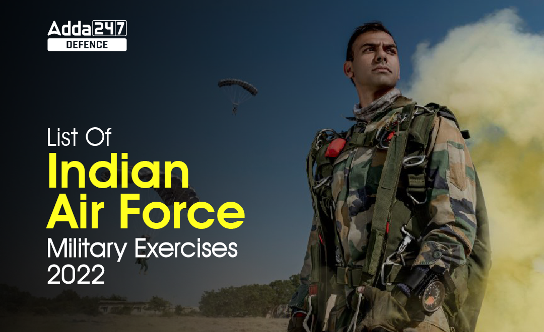 List Of Indian Air Force Military Exercises 2022