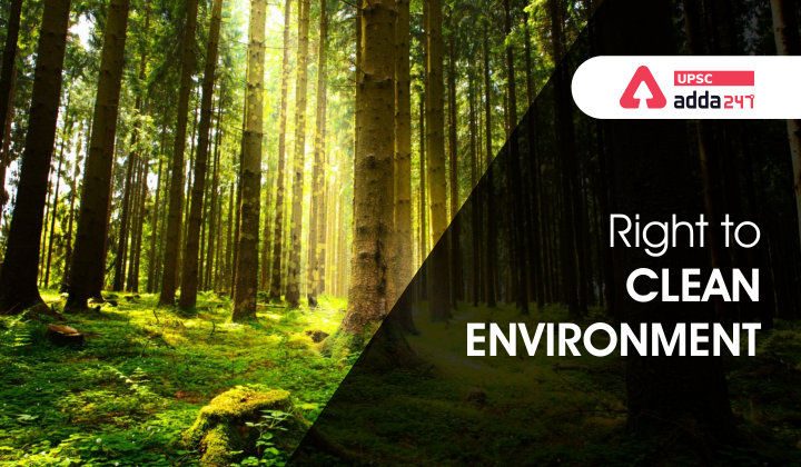 Right to Clean Environment
