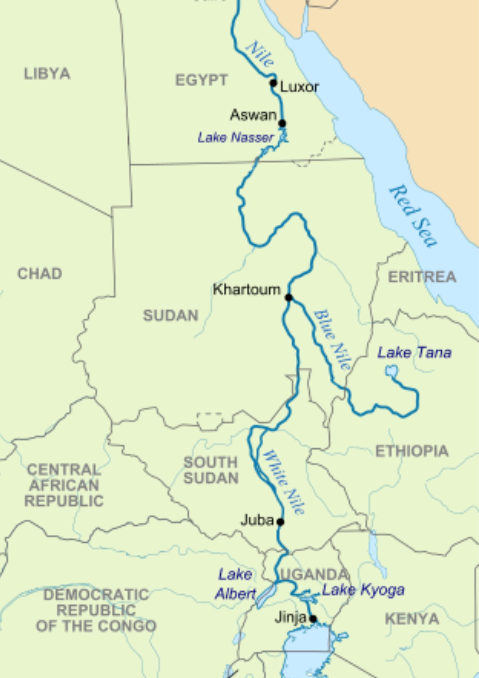 Longest River in the World, List of Top 10 Longest River in the World_50.1