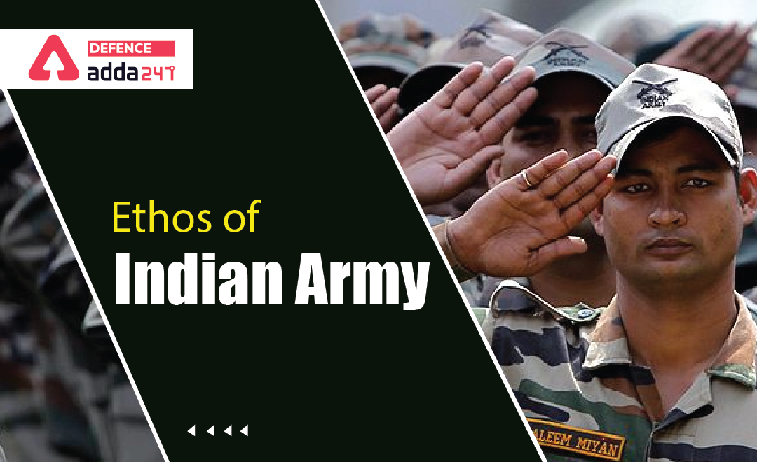 Important Ethos of Indian Army
