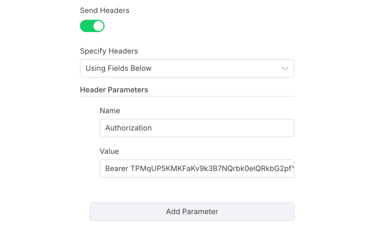 Chakra Access Token Authorization