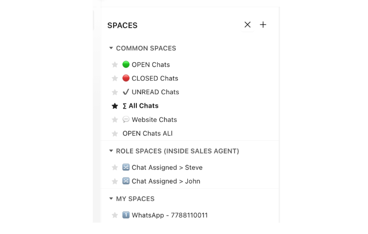 Chat Spaces