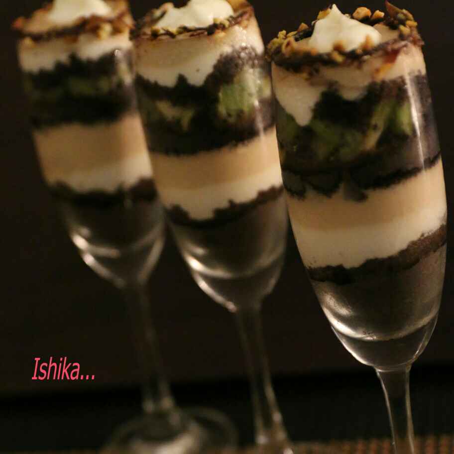 Tiramisu Brownie Parfaits Recipe By Ishika Uppal At Betterbutter