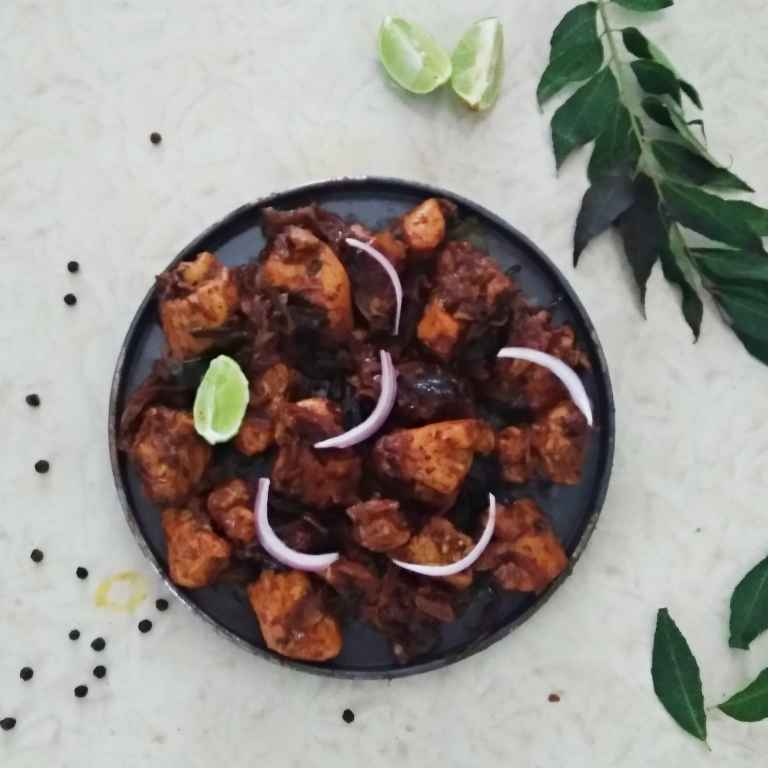 Andhra Pepper Chicken recipe by Moumita Malla at BetterButter