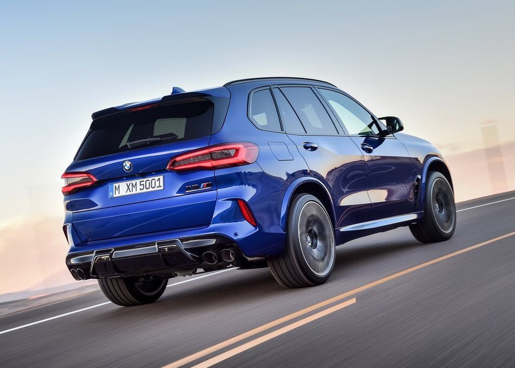 2021 BMW X5 M Competition rear side