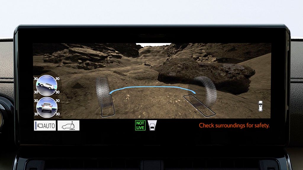 2022 Toyota Land Cruiser LC300 Multi-Terrain Monitor