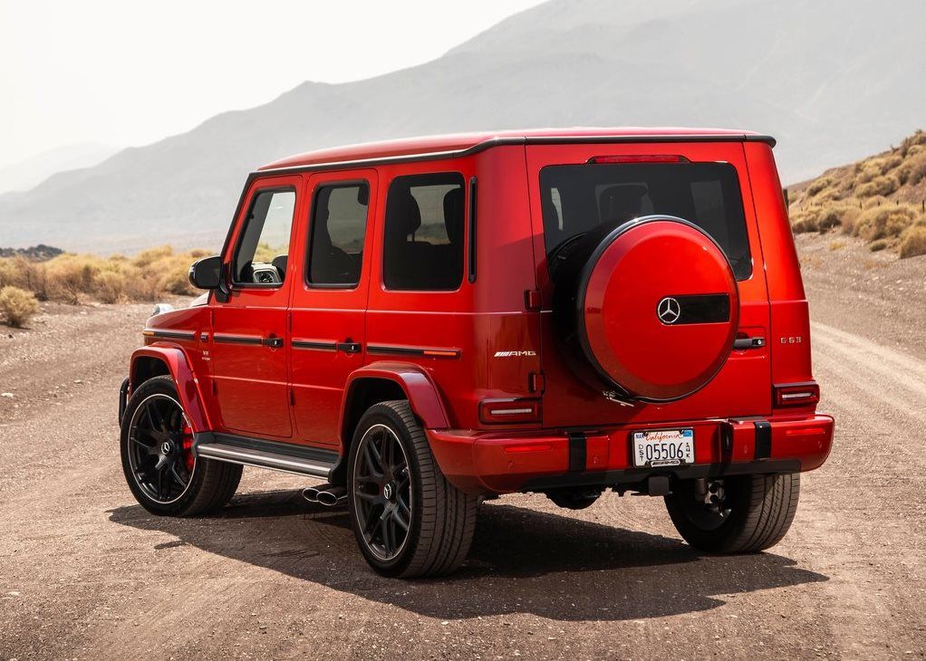 Mercedes-AMG G63 rear side