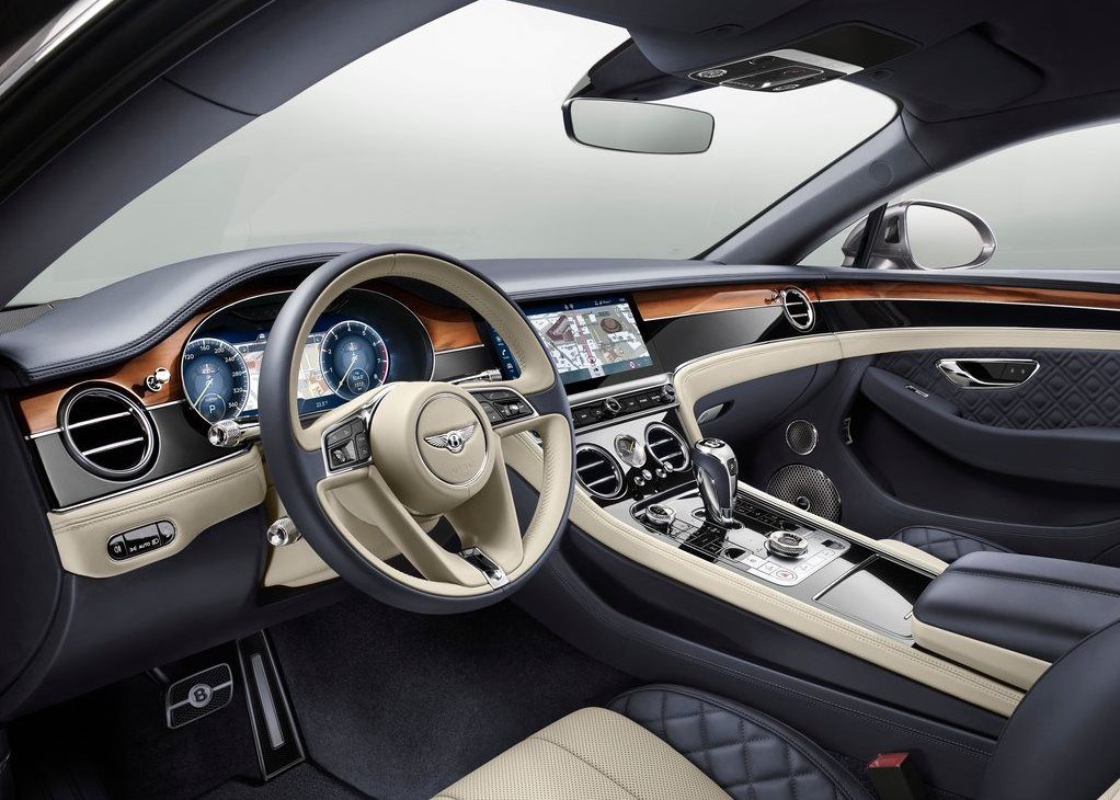 Bentley Continental GT interior