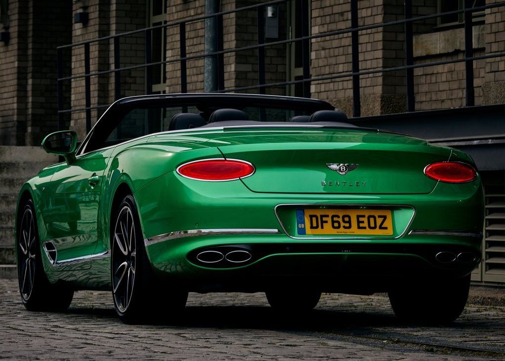 Bentley Continental GT V8 Convertible rear side