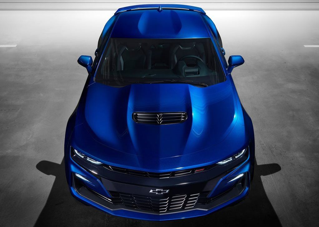 Chevrolet Camaro front top view