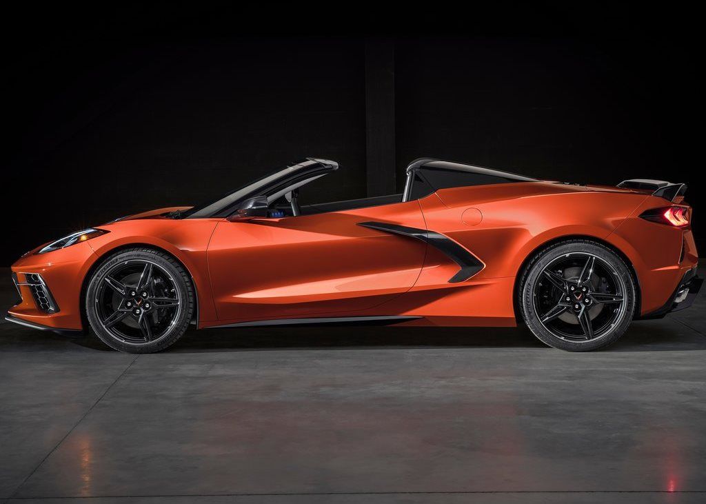 Chevrolet Corvette Convertible side profile