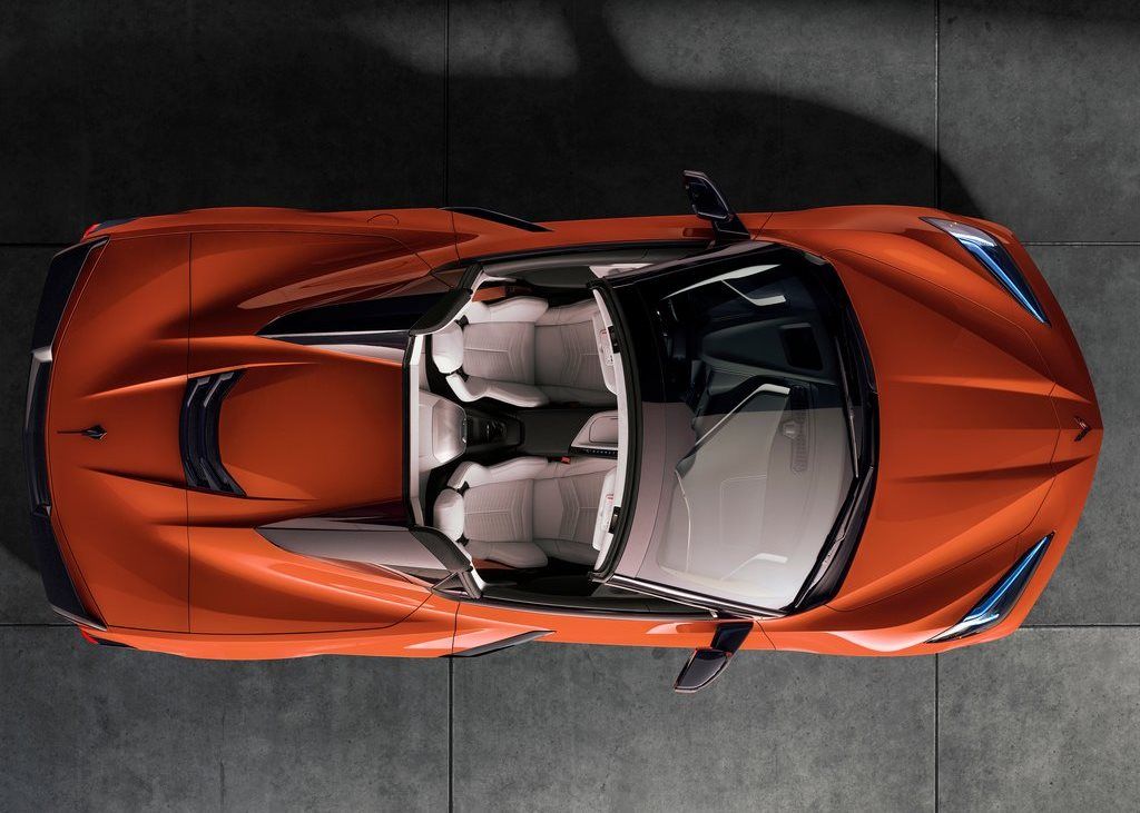 Chevrolet Corvette Convertible top-down