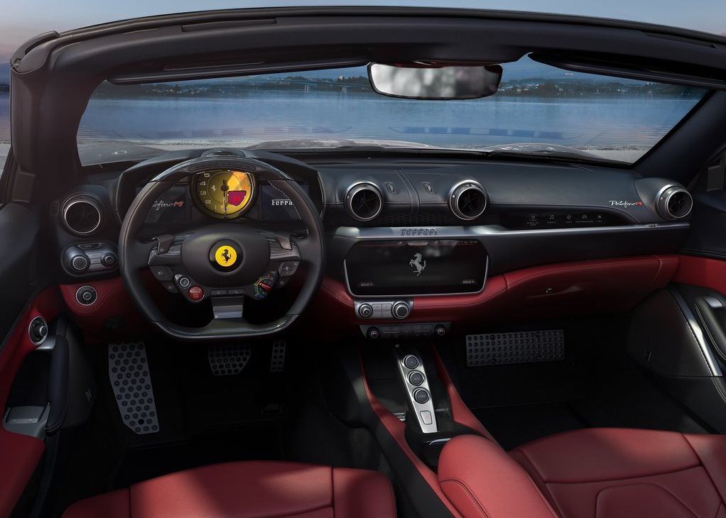 Ferrari Portofino M interior