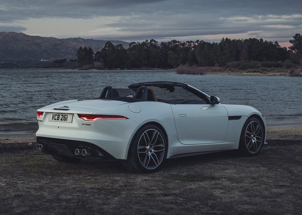 Jaguar F-Type Convertible rear side