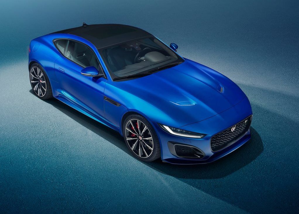 Jaguar F-Type top down