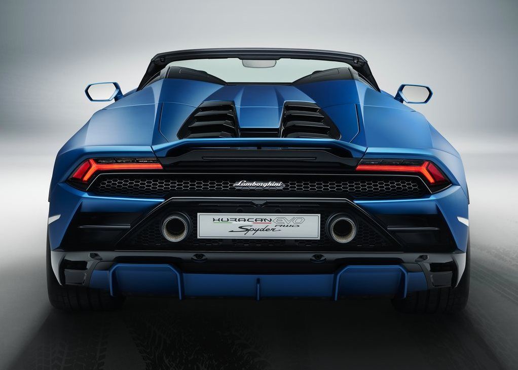 Lamborghini Huracan EVO Spyder RWD rear
