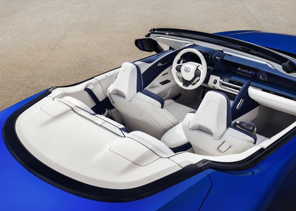 Lexus LC500 Convertible features