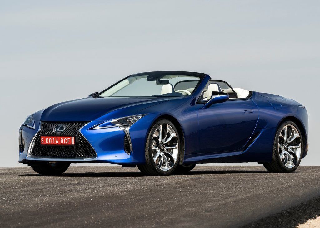 Lexus LC500 Convertible front side