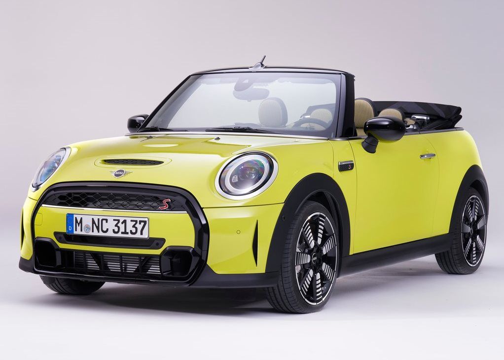 Mini Cooper S Convertible front side