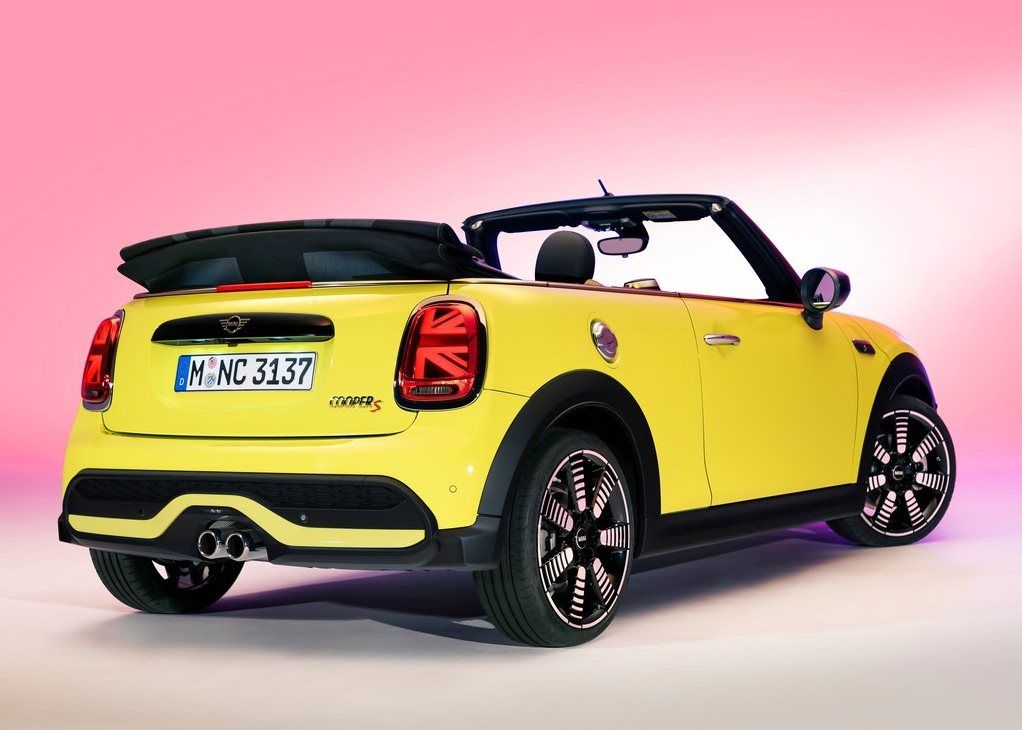 Mini Cooper S Convertible rear side