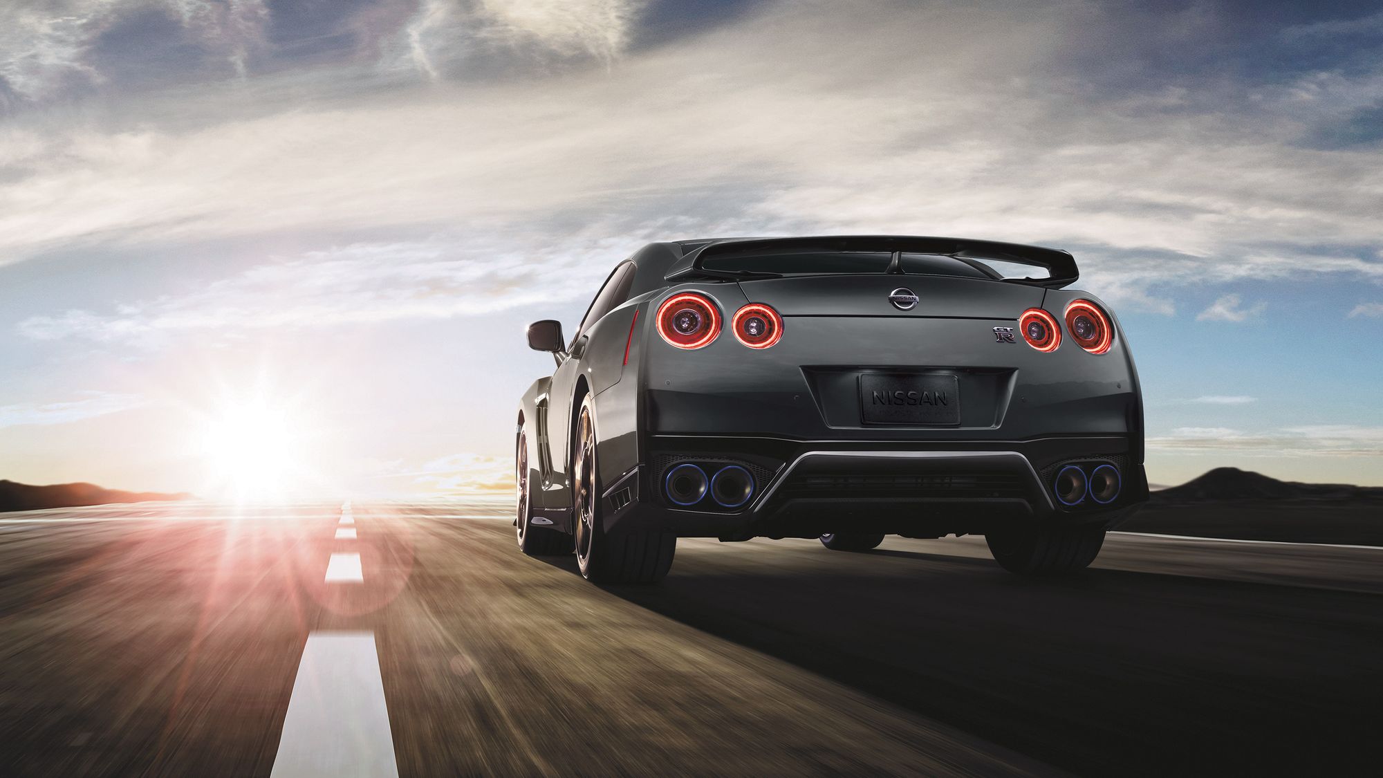 Nissan GT-R rear