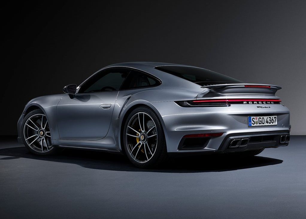 Porsche 911 Turbo S rear side