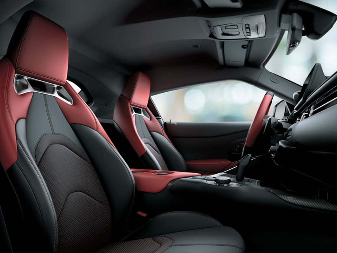 Toyota Supra cabin