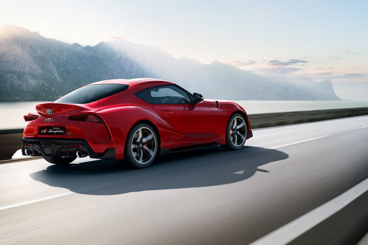 Toyota Supra rear side