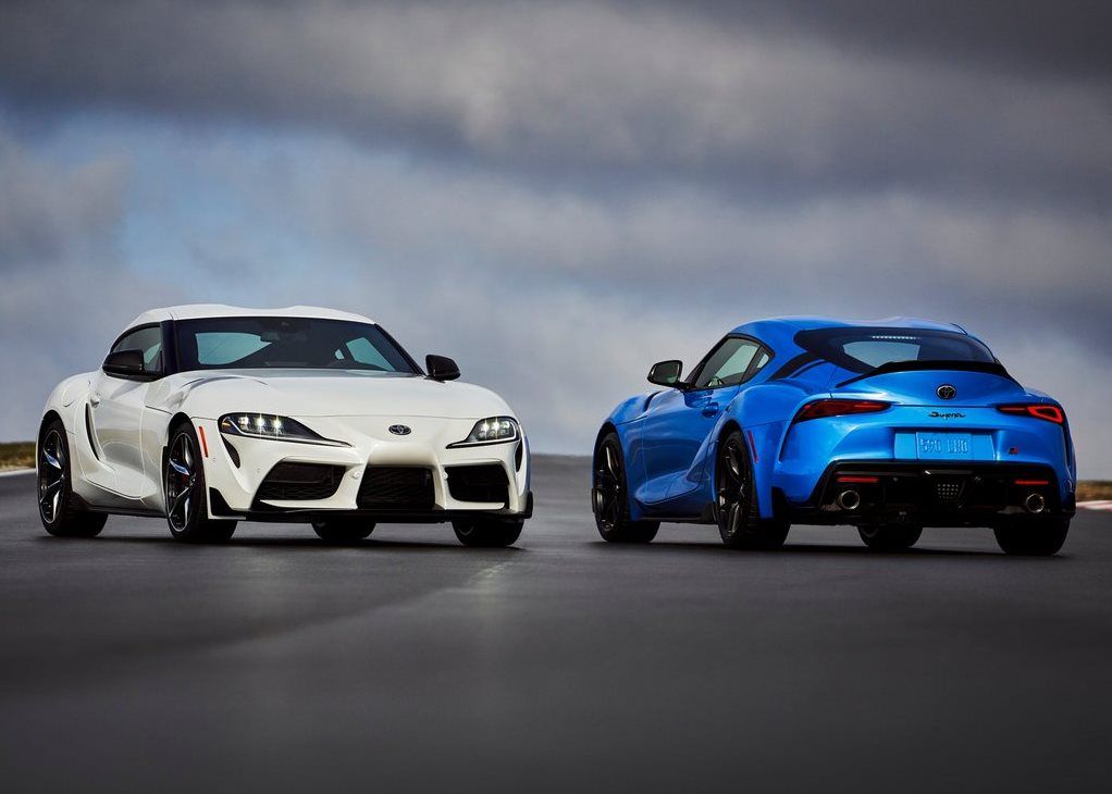 Toyota Supra UAE colors