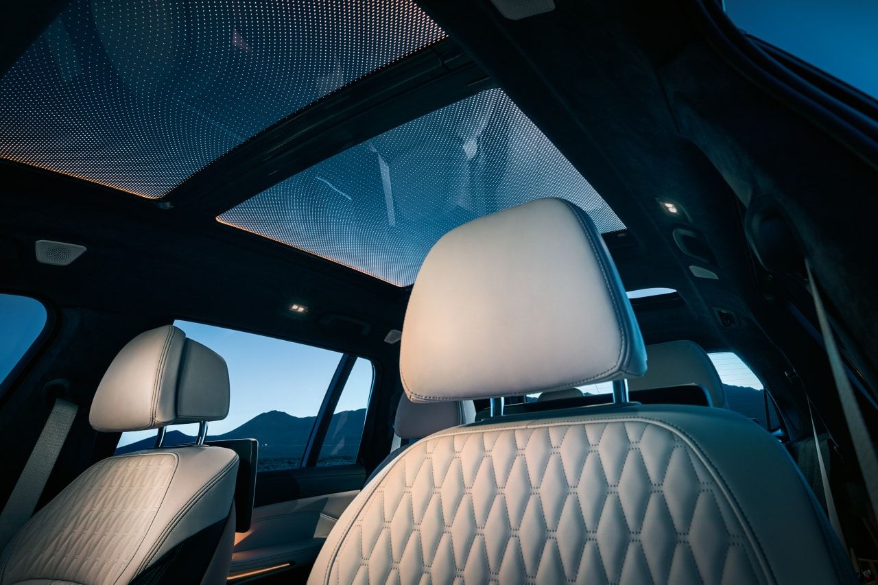 BMW X7 cabin