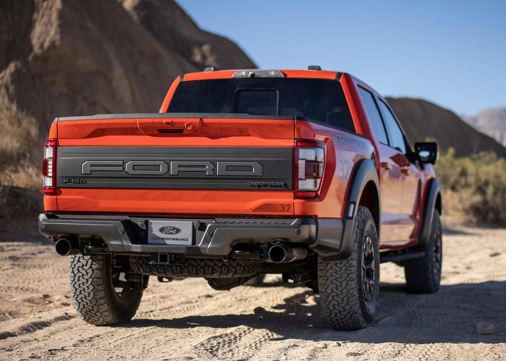 Ford F-150 rear side