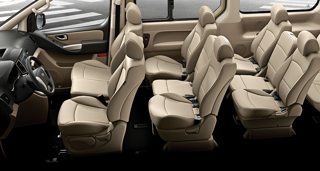 Hyundai H1 cabin