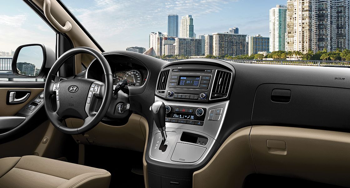 Hyundai H1 interior