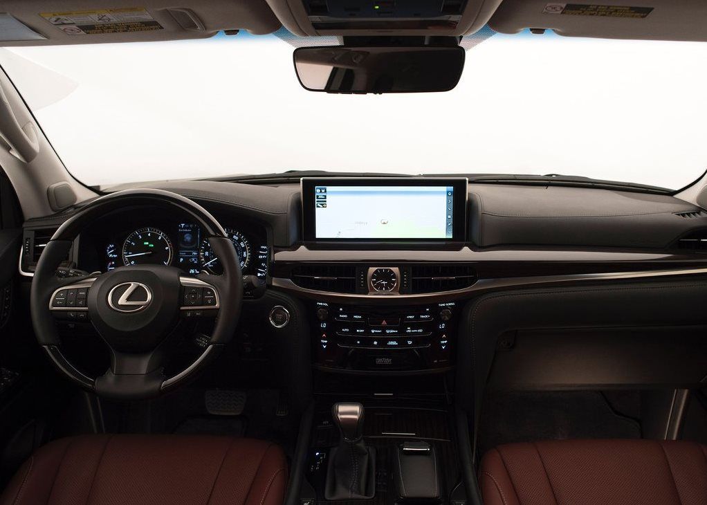 Lexus LX cabin