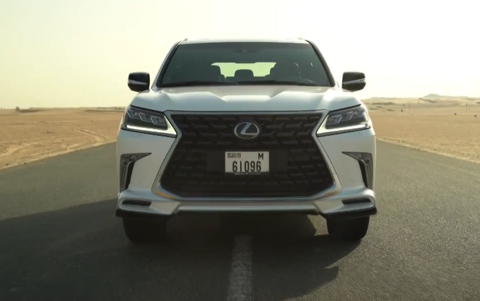 Lexus LX front styling