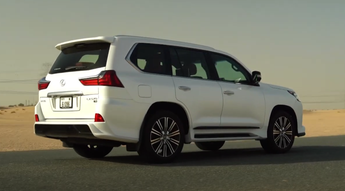 Lexus LX rear side