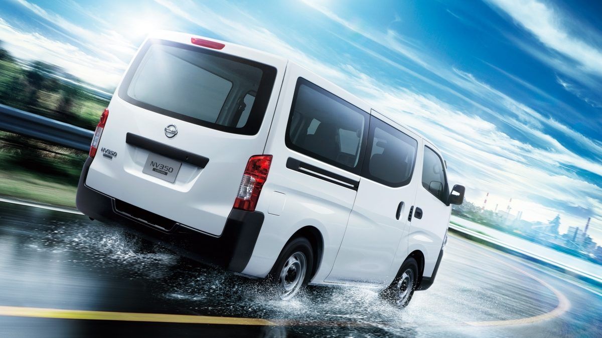Nissan Urvan rear side