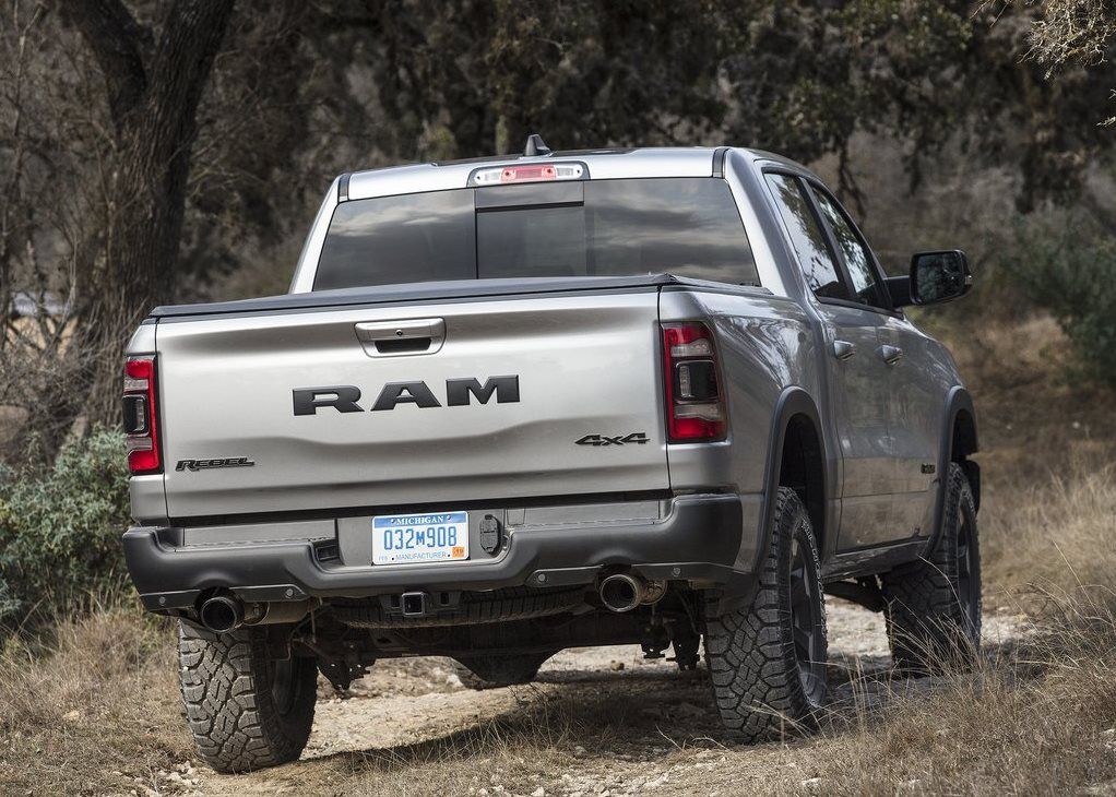 RAM 1500 rear side