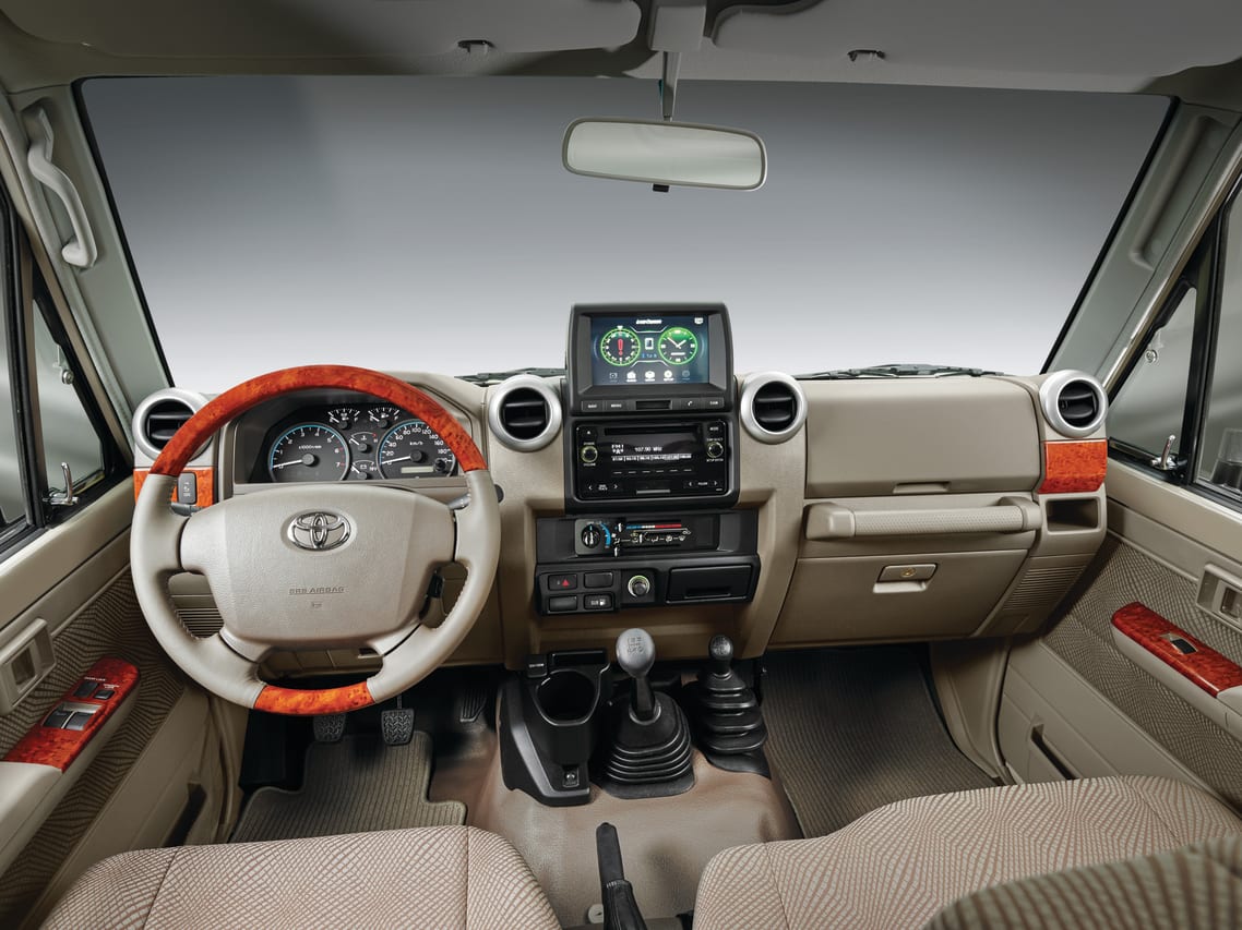 Toyota Land Cruiser Pickup features