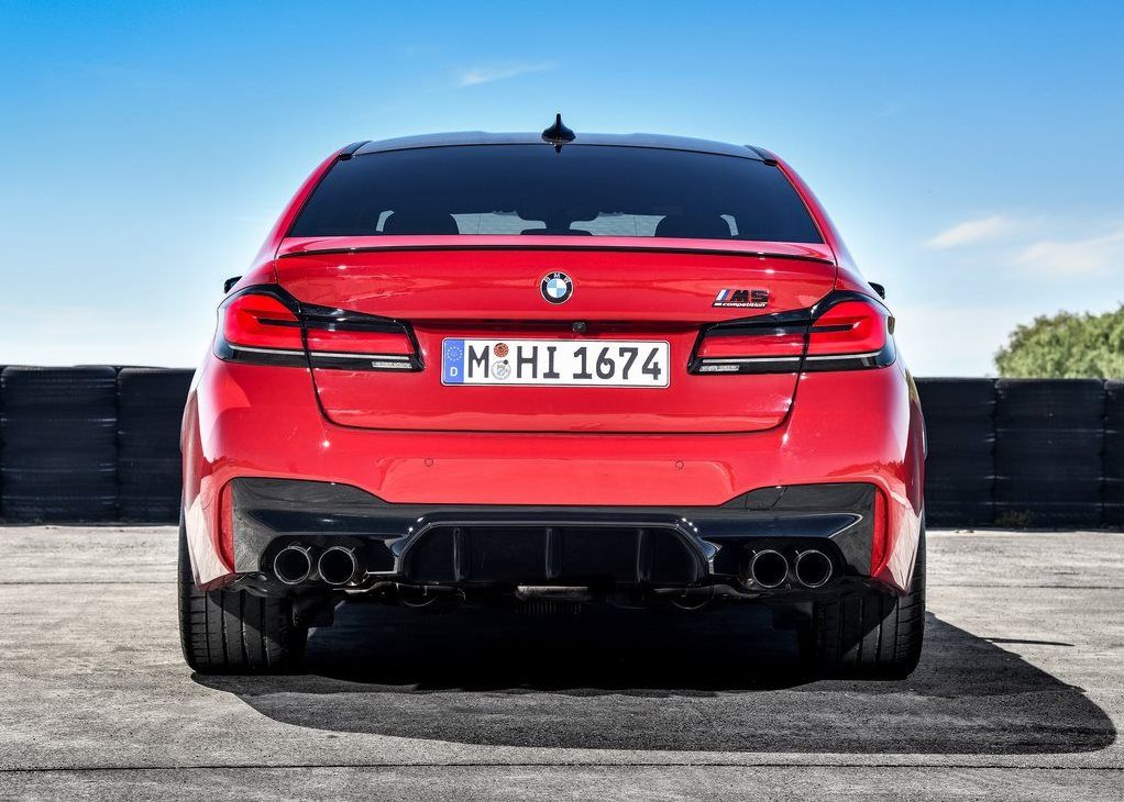 BMW M5 Competition rear